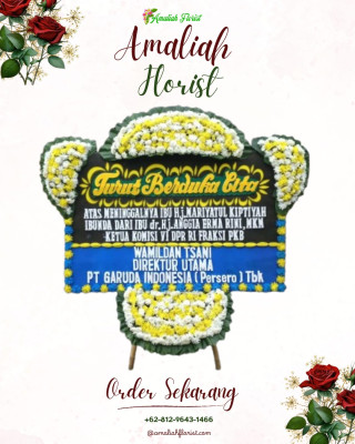 Papan Bunga Duka di Pademangan Timur