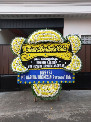 Papan Bunga Duka di Pademangan Timur